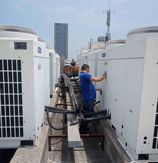 水城中央空调制热和不制冷系统维修方法